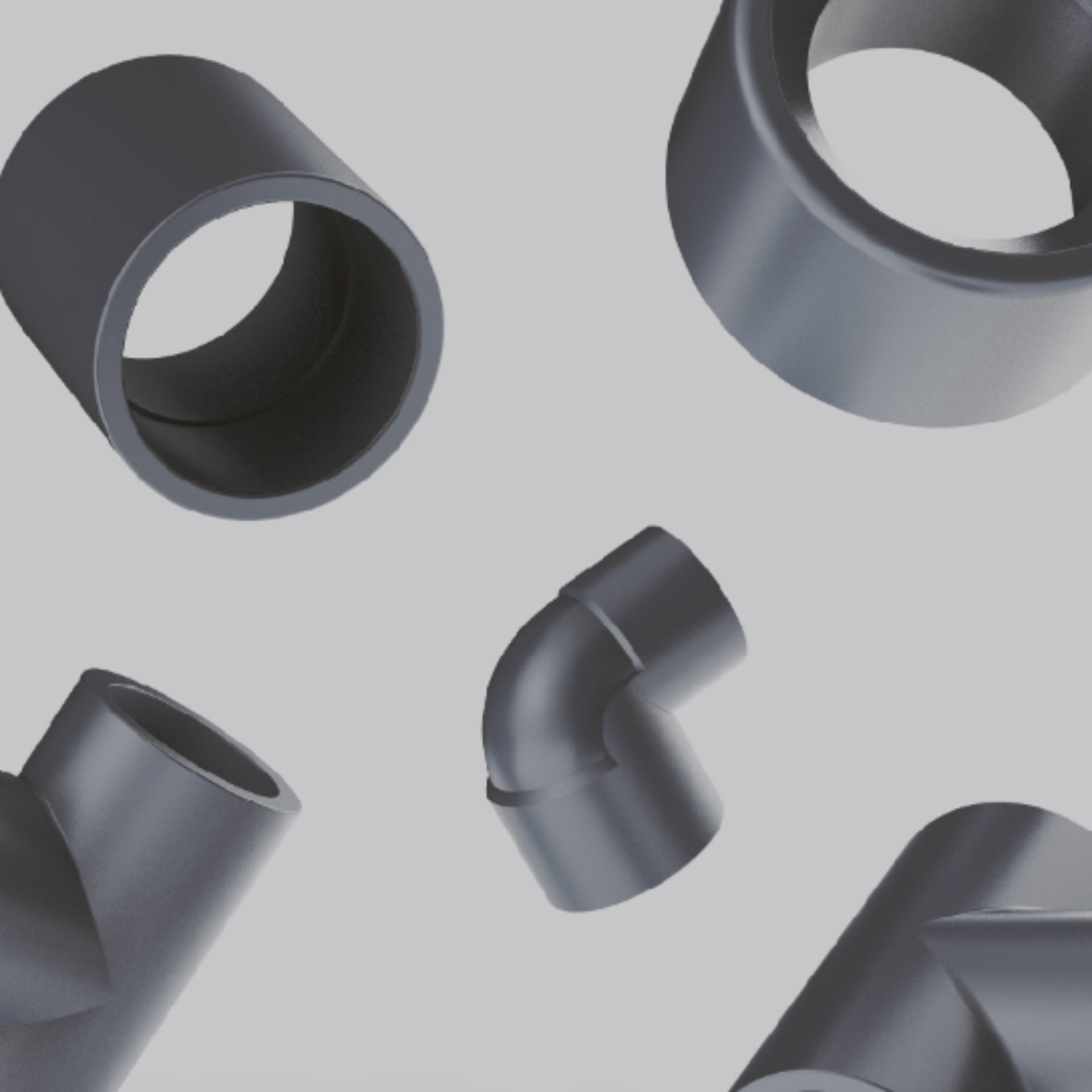 PVC PRESSURE FITTINGS TYPEII (DIN8063 PN16)